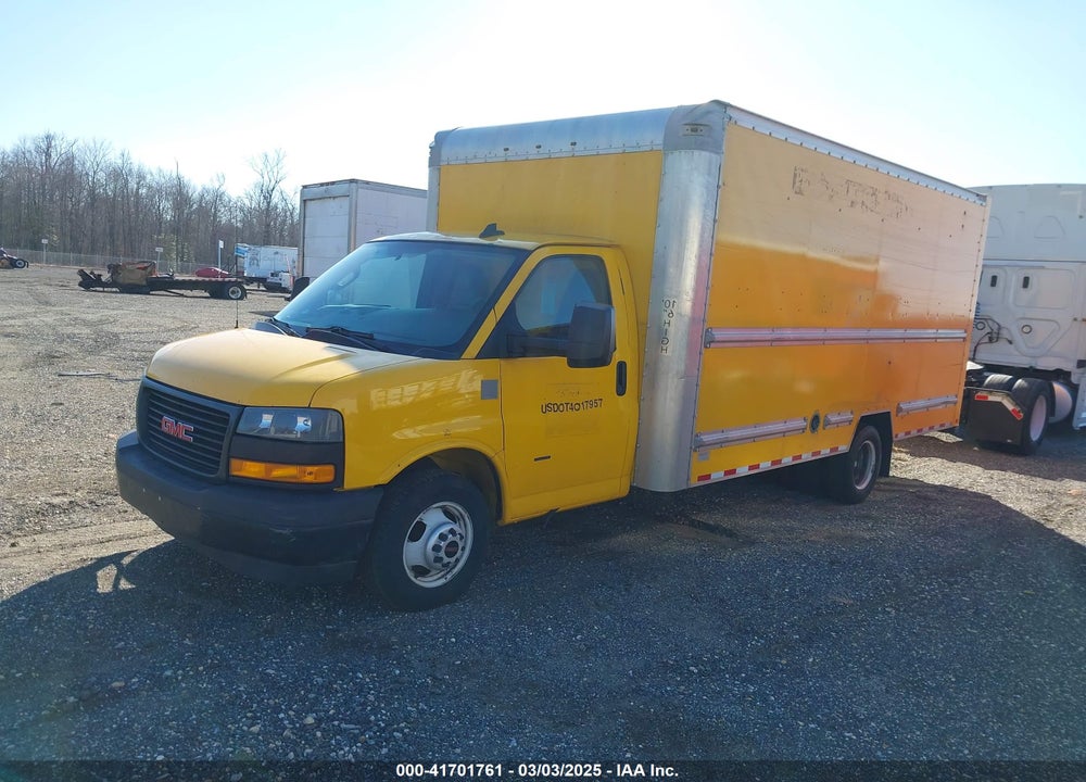 2018 GMC SAVANA CUTAWAY WORK VAN VIN: 7GZ37TCG1JN900674