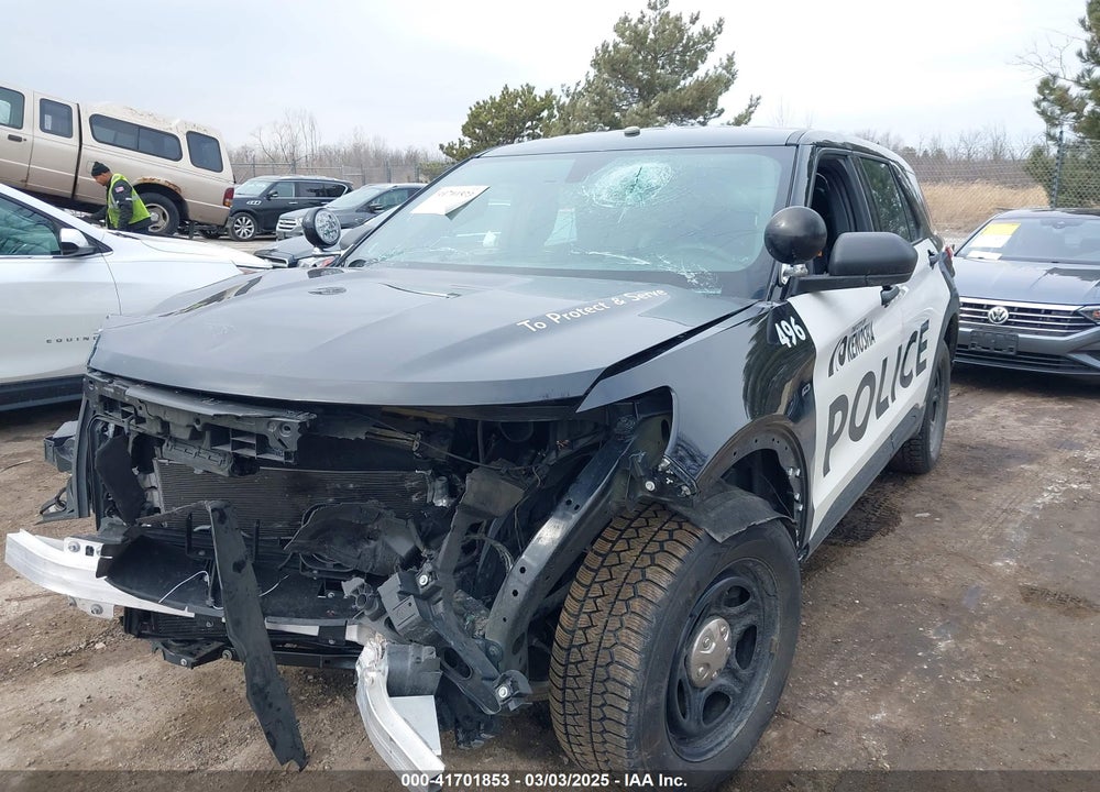 2020 FORD POLICE INTERCEPTOR VIN: 1FM5K8ABXLGB85616