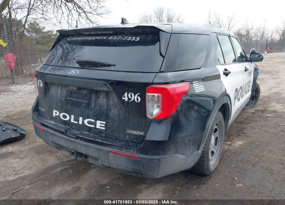 2020 FORD POLICE INTERCEPTOR VIN: 1FM5K8ABXLGB85616