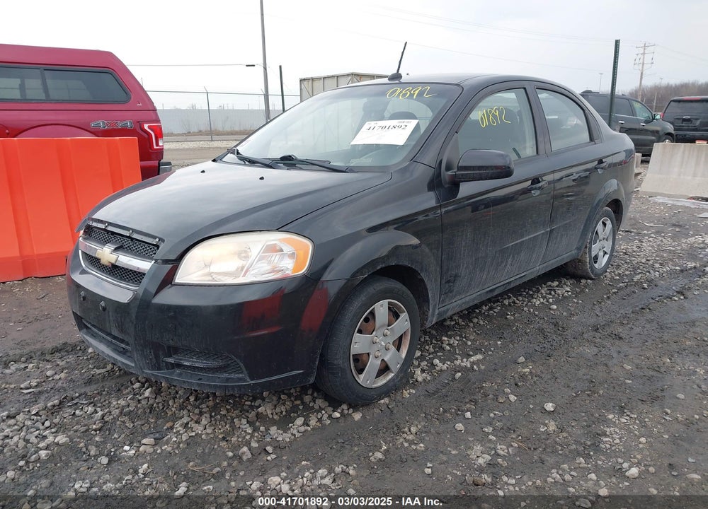2010 CHEVROLET AVEO VIN: KL1TD5DE7AB070676