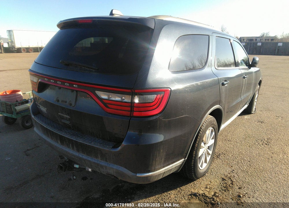 2014 DODGE DURANGO SXT VIN: 1C4RDJAG8EC972738