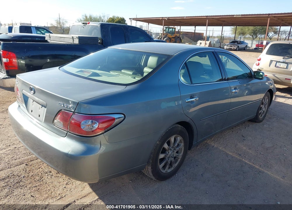 2004 LEXUS ES 330 VIN: JTHBA30G045036394