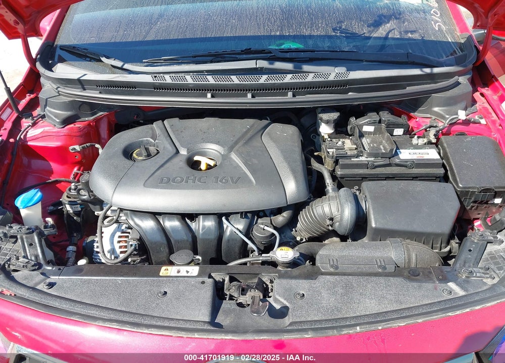 2016 KIA FORTE VIN: KNAFK4A66G5510667