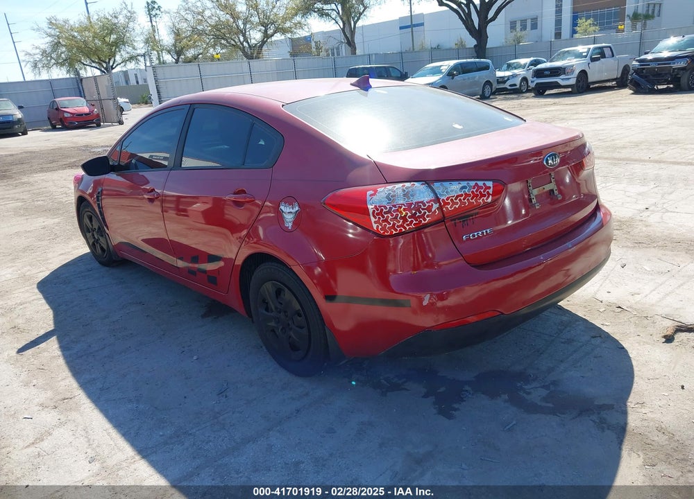 2016 KIA FORTE VIN: KNAFK4A66G5510667