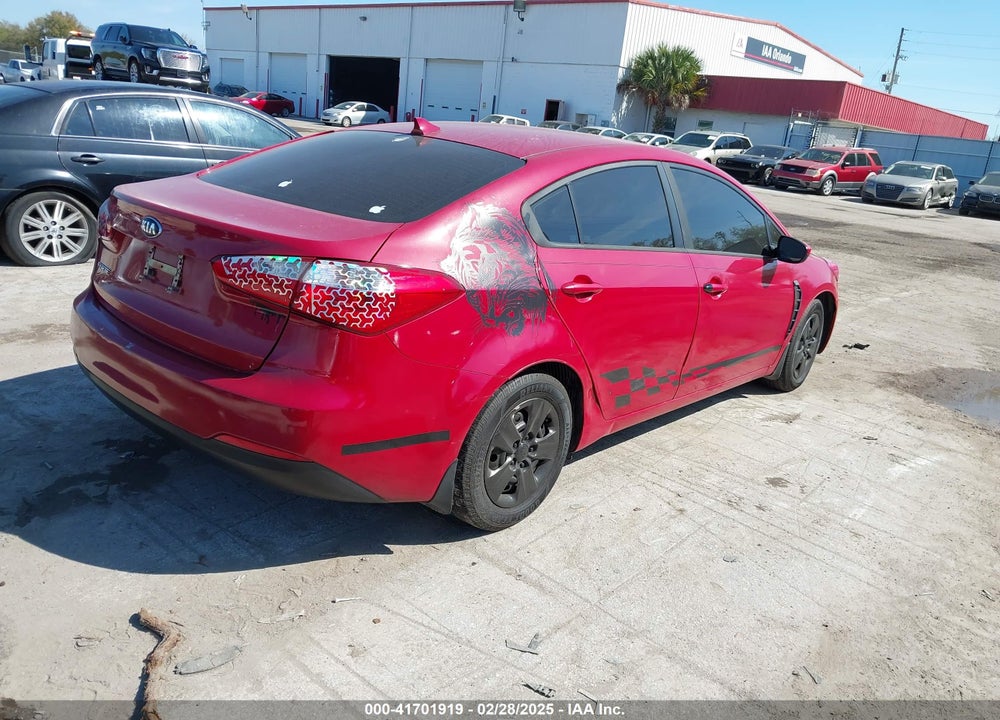 2016 KIA FORTE VIN: KNAFK4A66G5510667