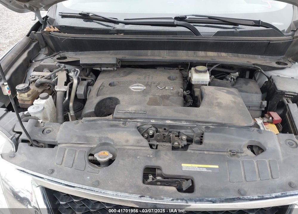 2013 NISSAN PATHFINDER PLATINUM VIN: 5N1AR2MM7DC678375