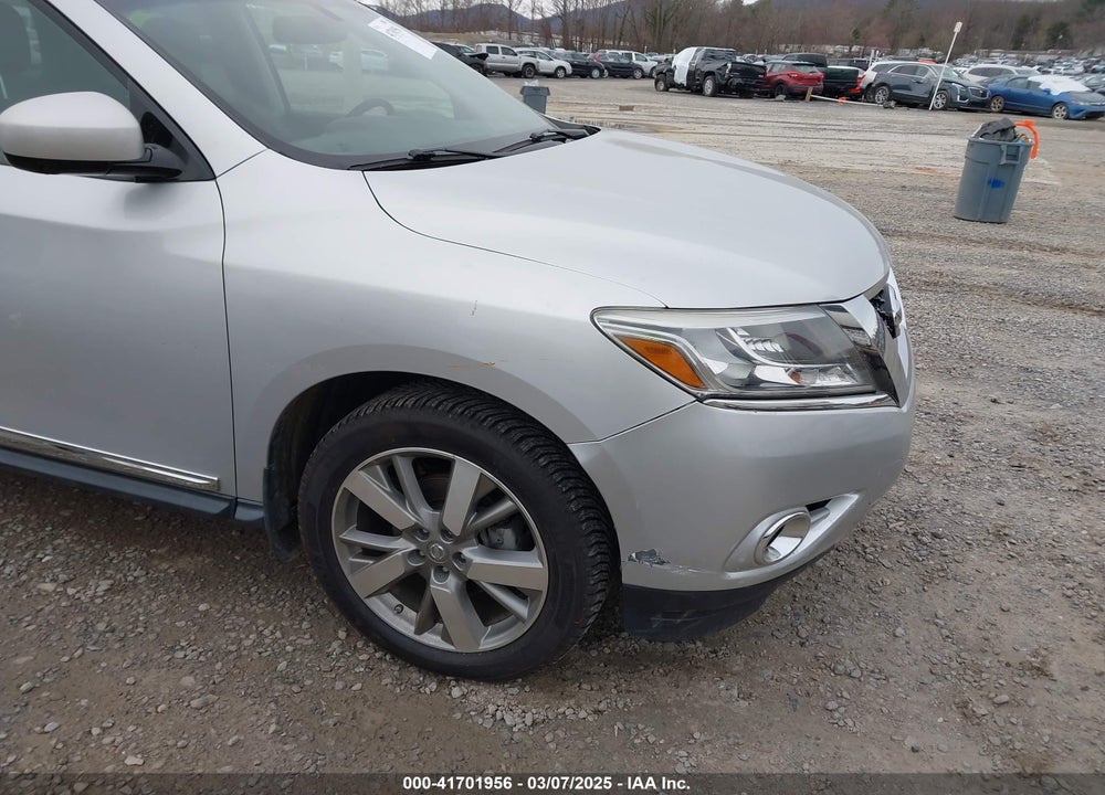 2013 NISSAN PATHFINDER PLATINUM VIN: 5N1AR2MM7DC678375