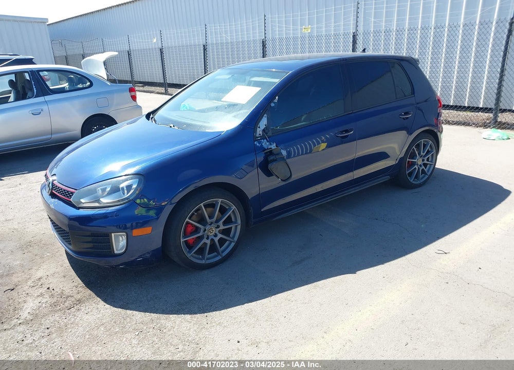 2011 VOLKSWAGEN GTI 4-DOOR AUTOBAHN VIN: WVWGD7AJ9BW104487