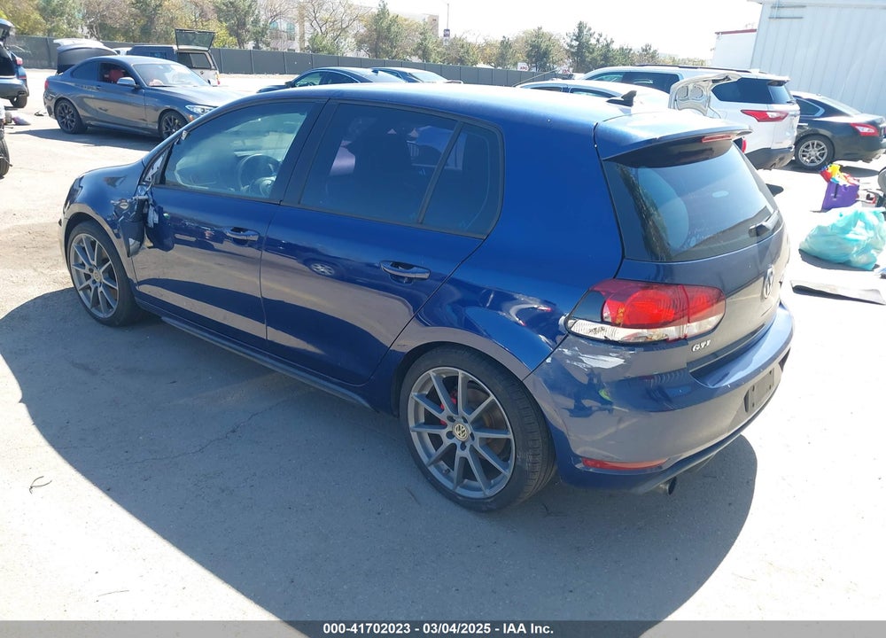 2011 VOLKSWAGEN GTI 4-DOOR AUTOBAHN VIN: WVWGD7AJ9BW104487