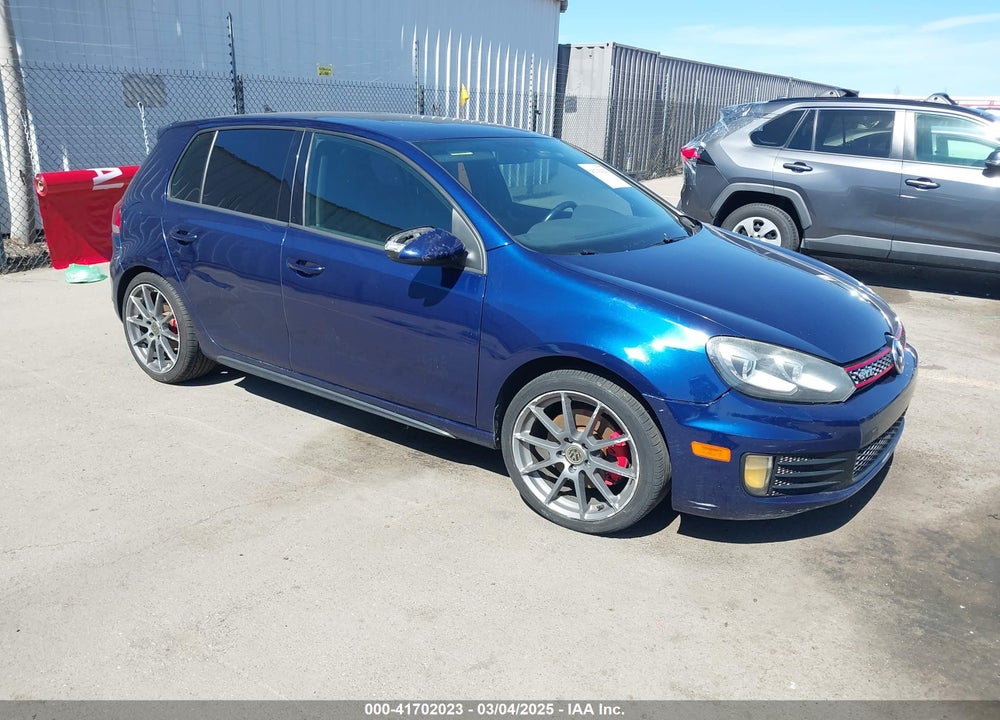 2011 VOLKSWAGEN GTI 4-DOOR AUTOBAHN VIN: WVWGD7AJ9BW104487