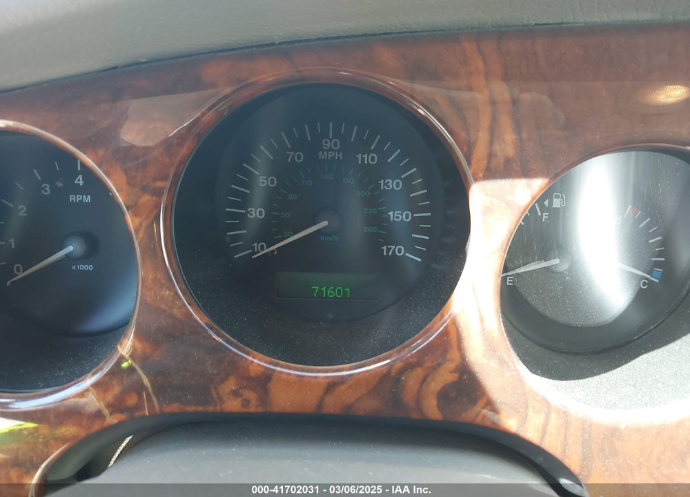 1997 JAGUAR XK8 VIN: SAJGX2745VC008813