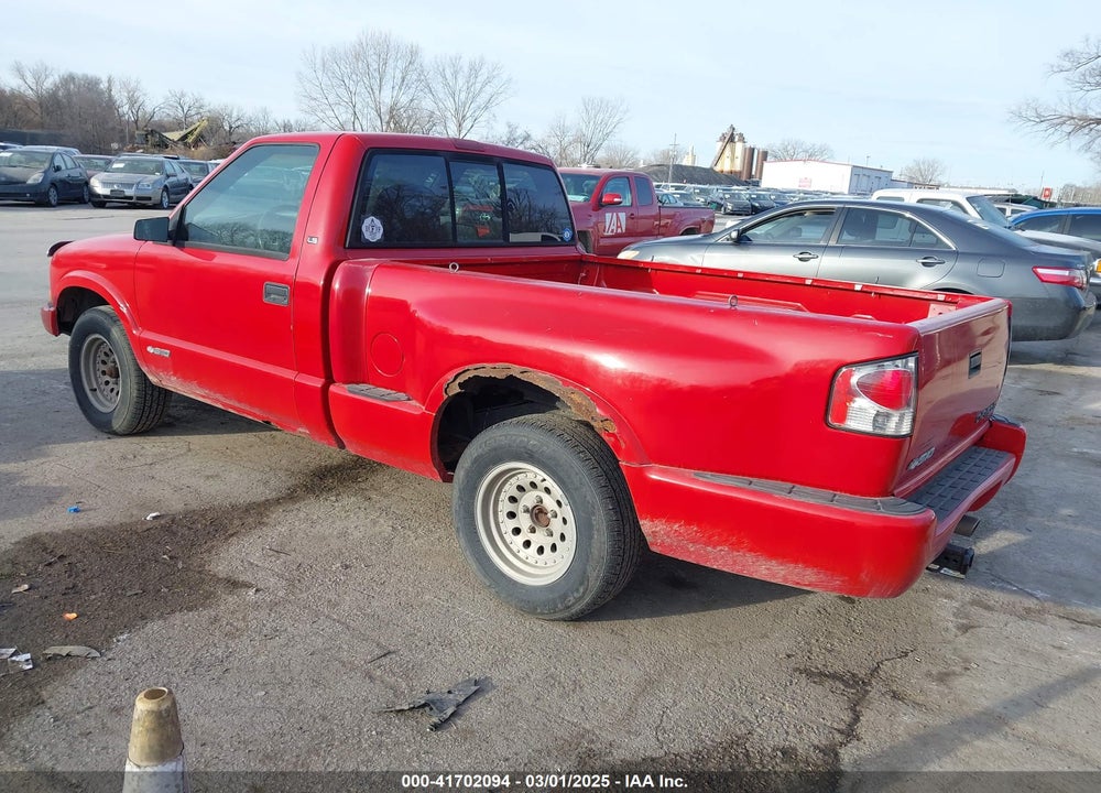2003 CHEVROLET S-10 LS VIN: 1GCCS14X138165310