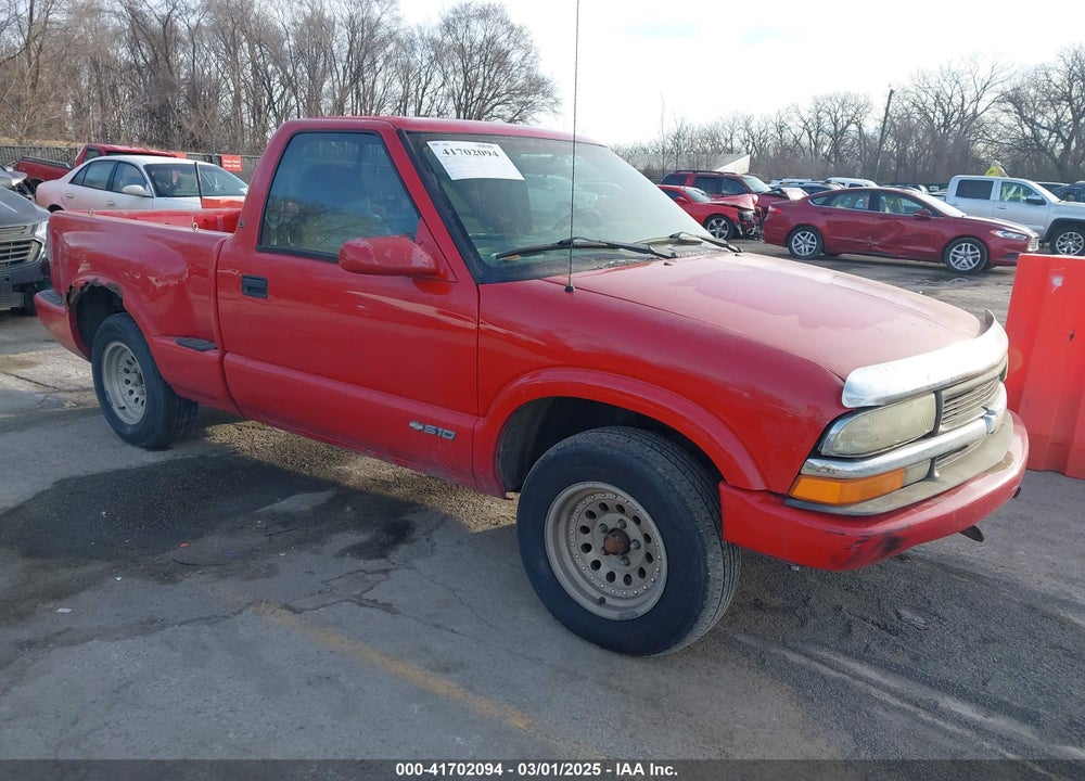 2003 CHEVROLET S-10 LS VIN: 1GCCS14X138165310