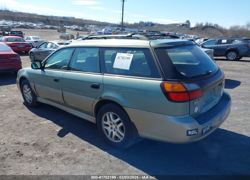 2004 SUBARU OUTBACK VIN: 4S3BH675447645107