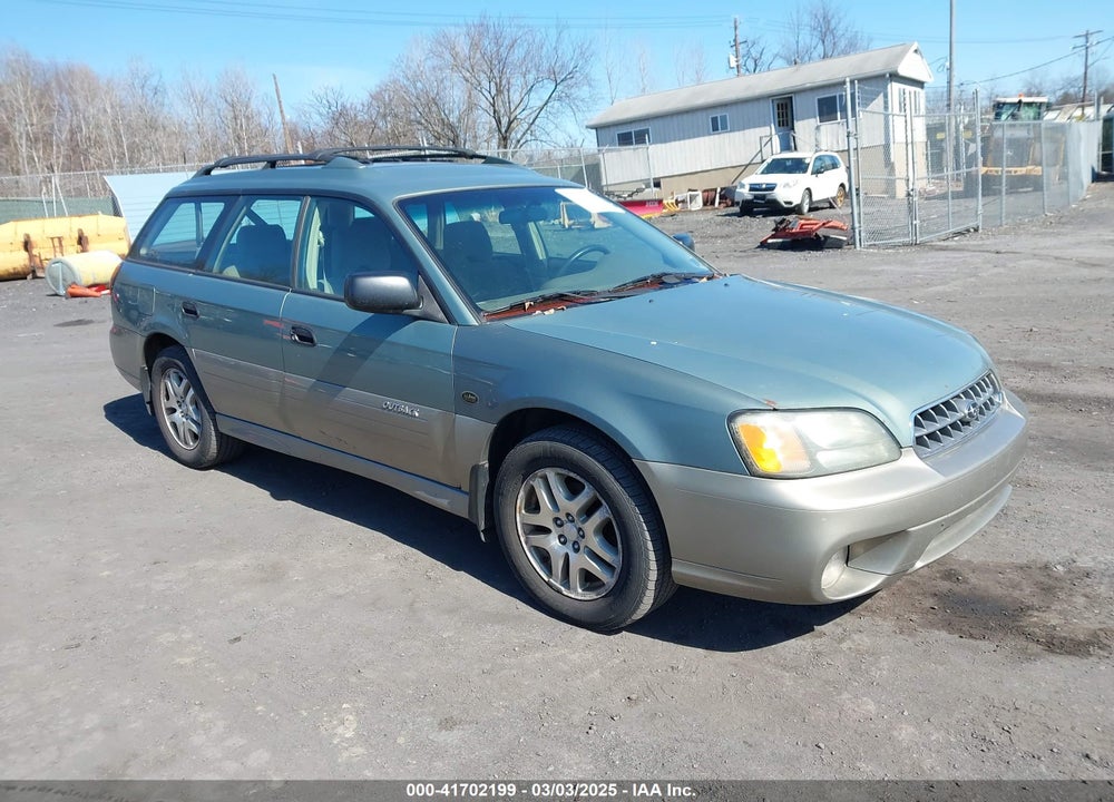 2004 SUBARU OUTBACK VIN: 4S3BH675447645107