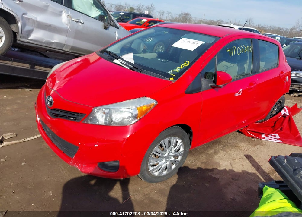 2013 TOYOTA YARIS VIN: JTDKTUD35DD560686