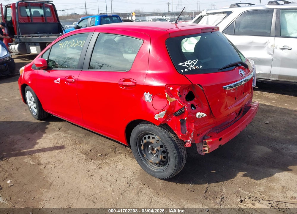 2013 TOYOTA YARIS VIN: JTDKTUD35DD560686
