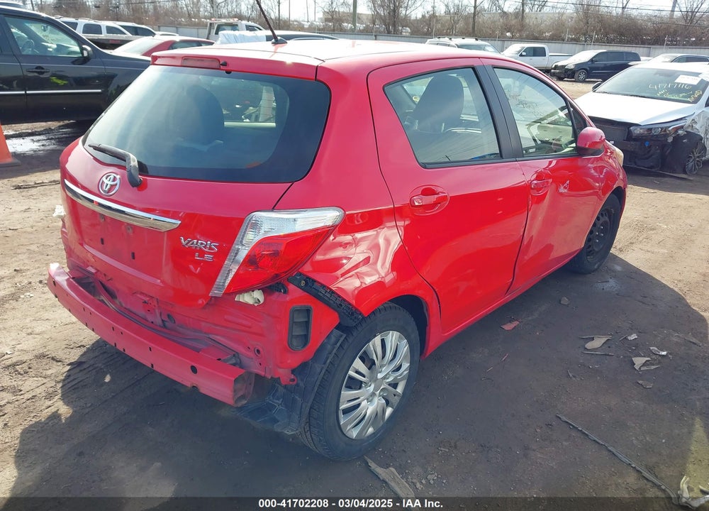 2013 TOYOTA YARIS VIN: JTDKTUD35DD560686