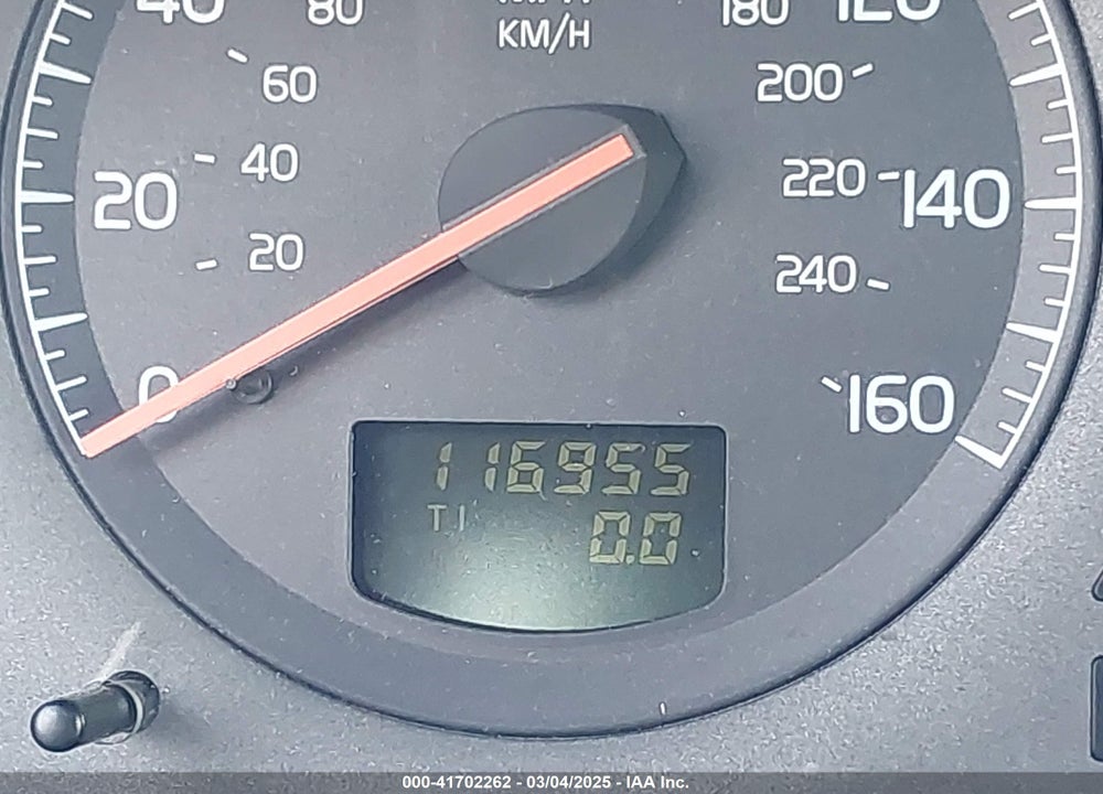 2000 VOLVO S80 T-6 VIN: YV1TS90D4Y1126795