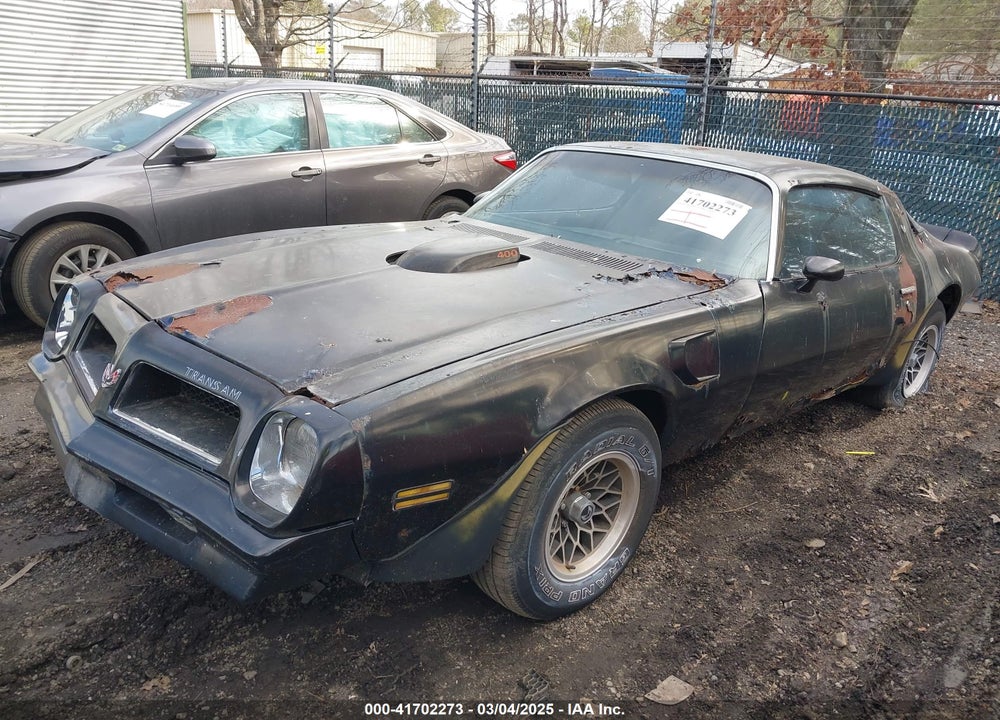 1976 PONTIAC TRANS AM VIN: 2W87Z6N590555