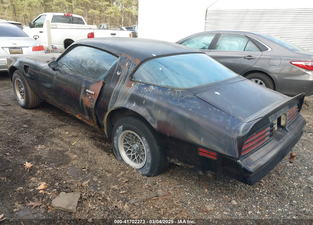 1976 PONTIAC TRANS AM VIN: 2W87Z6N590555