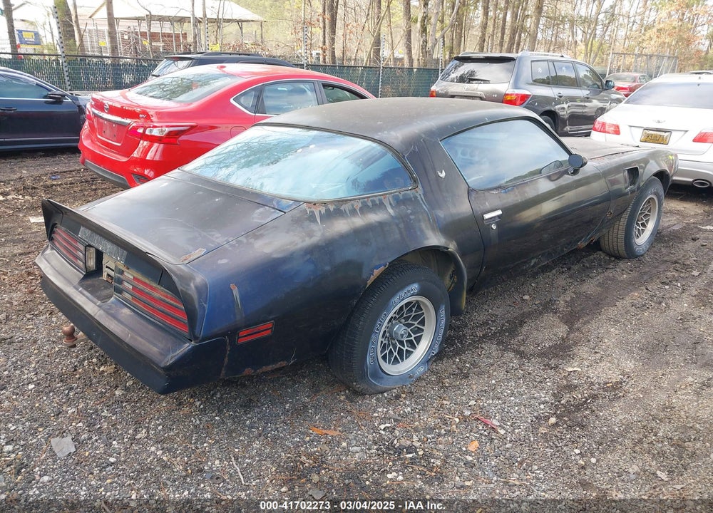 1976 PONTIAC TRANS AM VIN: 2W87Z6N590555