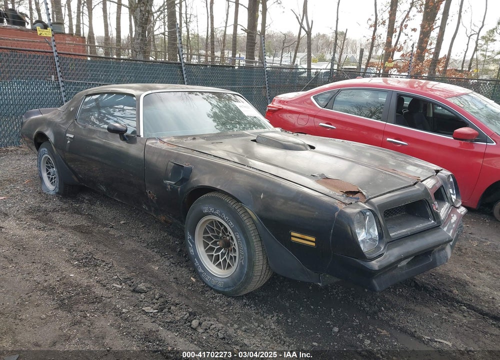 1976 PONTIAC TRANS AM VIN: 2W87Z6N590555