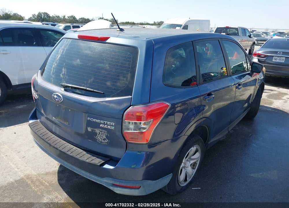 2014 SUBARU FORESTER 2.5I VIN: JF2SJAAC8EH465429