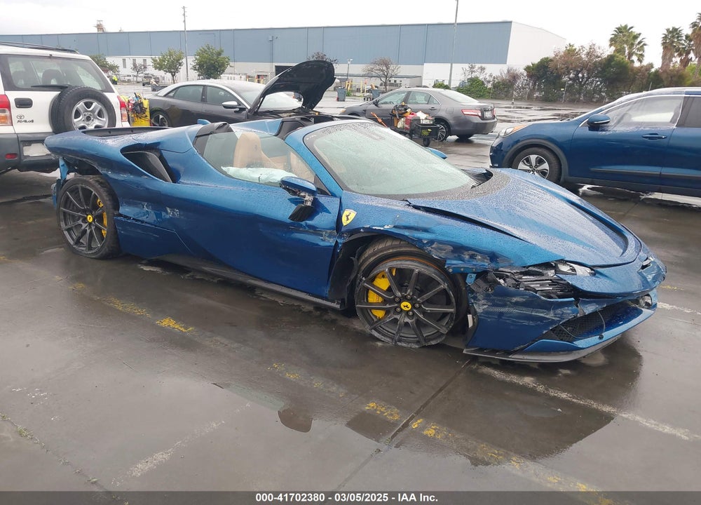 2022 FERRARI SF90 SPIDER VIN: ZFF96NMA5N0283932