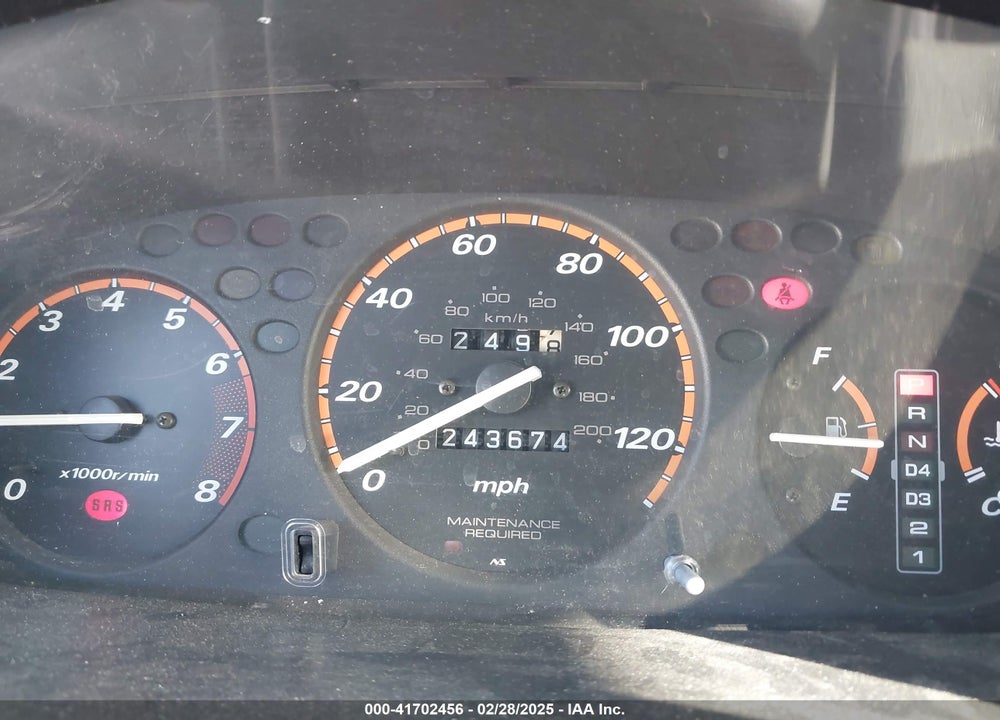 1998 HONDA CR-V EX VIN: JHLRD1863WC074582