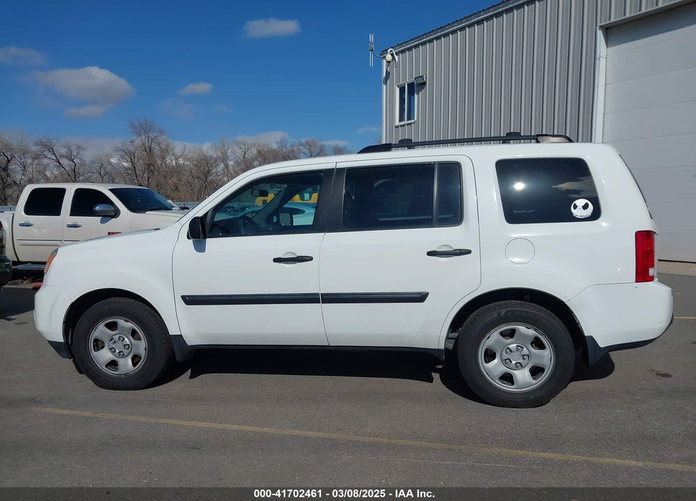2014 HONDA PILOT VIN: 5FNYF4H29EB041783