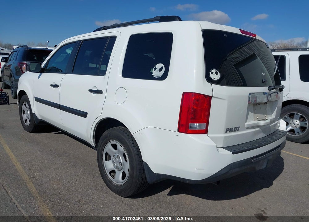 2014 HONDA PILOT VIN: 5FNYF4H29EB041783