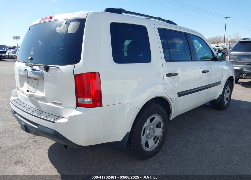 2014 HONDA PILOT VIN: 5FNYF4H29EB041783