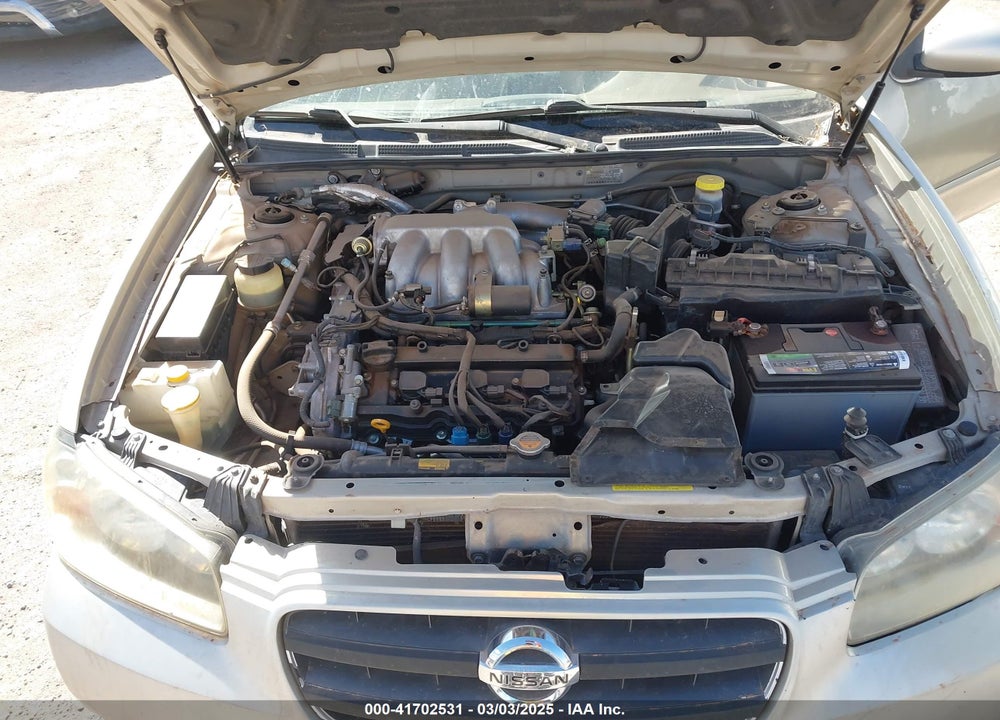 2002 NISSAN MAXIMA GLE/GXE/SE VIN: JN1DA31D52T424425