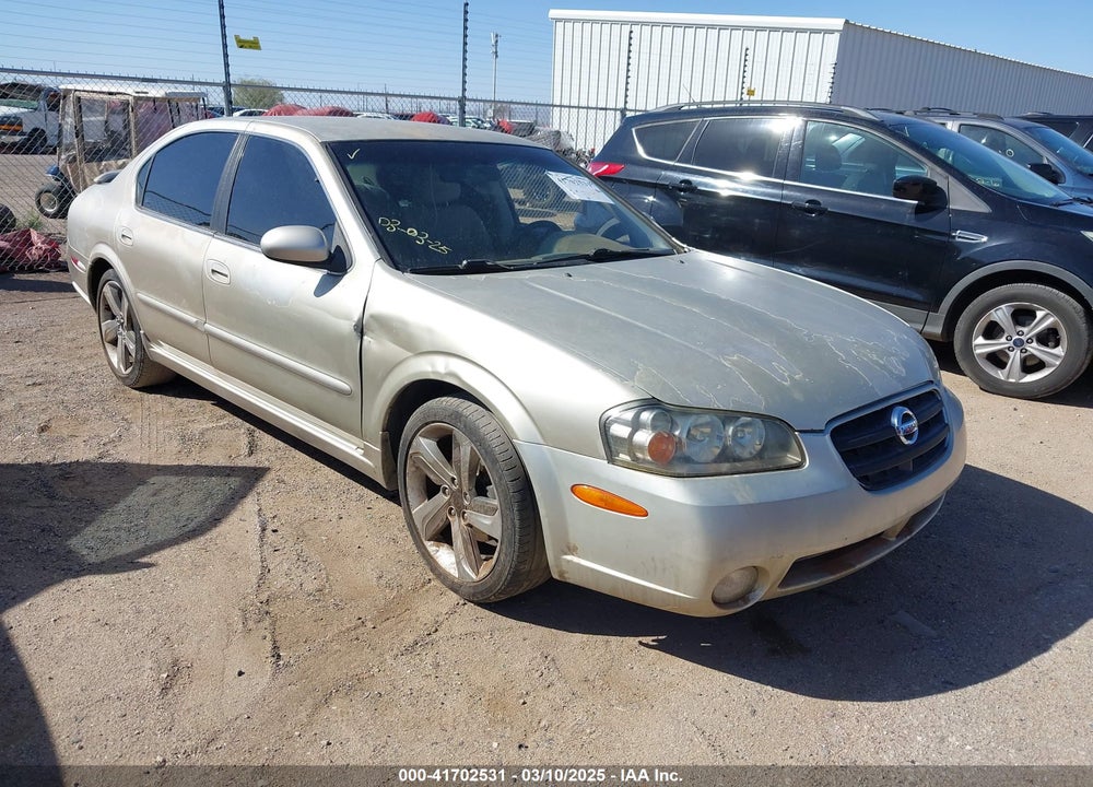 2002 NISSAN MAXIMA GLE/GXE/SE VIN: JN1DA31D52T424425