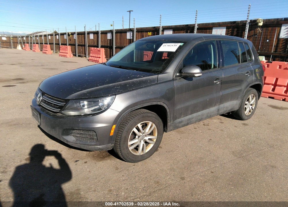 2013 VOLKSWAGEN TIGUAN VIN: WVGBV3AX9DW578068