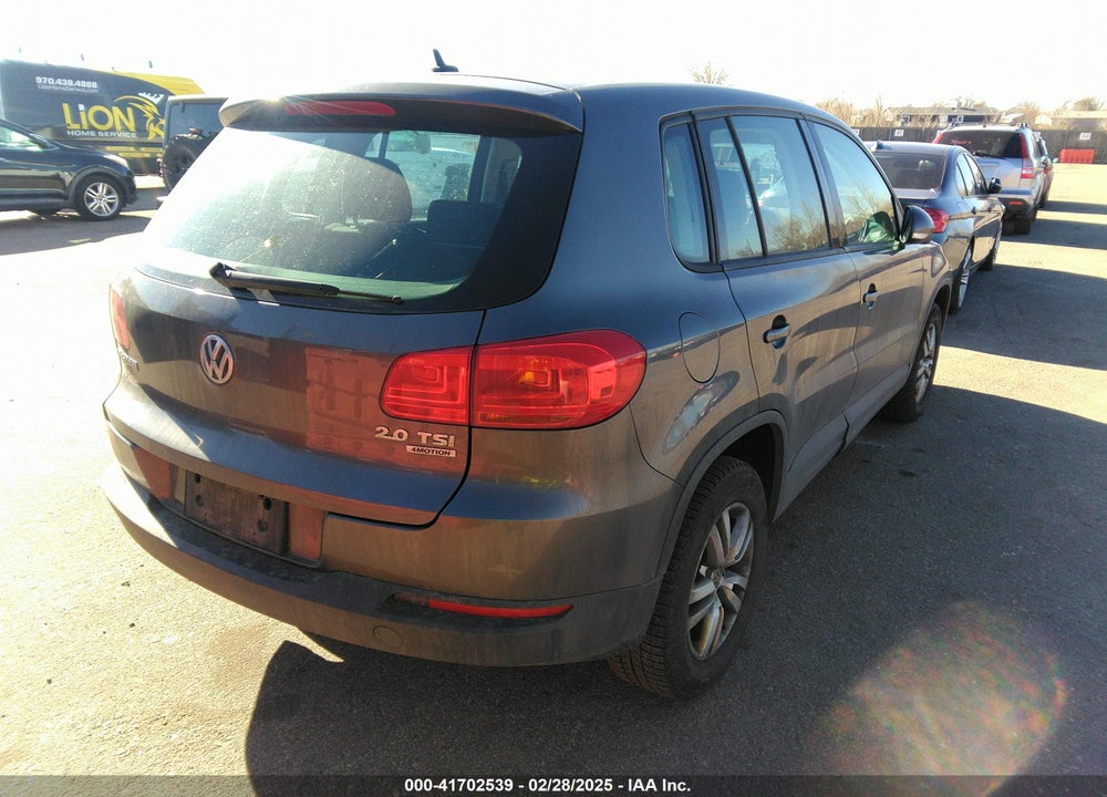 2013 VOLKSWAGEN TIGUAN VIN: WVGBV3AX9DW578068