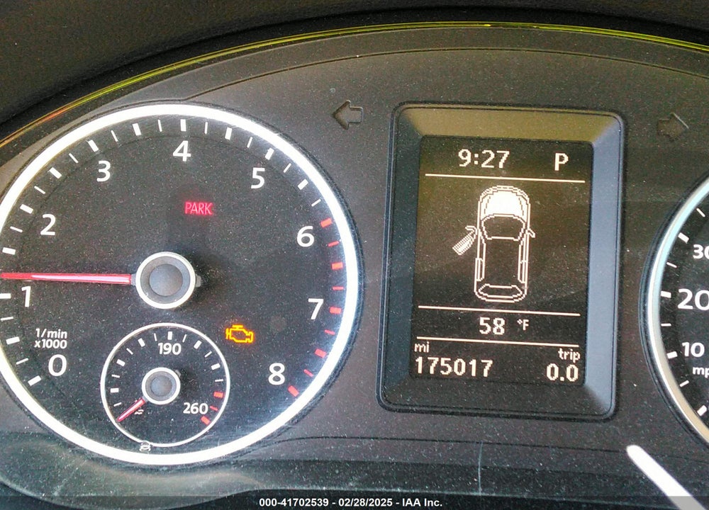 2013 VOLKSWAGEN TIGUAN VIN: WVGBV3AX9DW578068