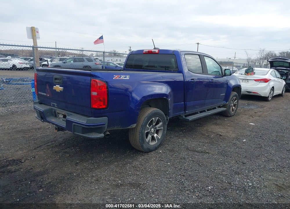2017 CHEVROLET COLORADO VIN: 1GCGTDEN8H1221305