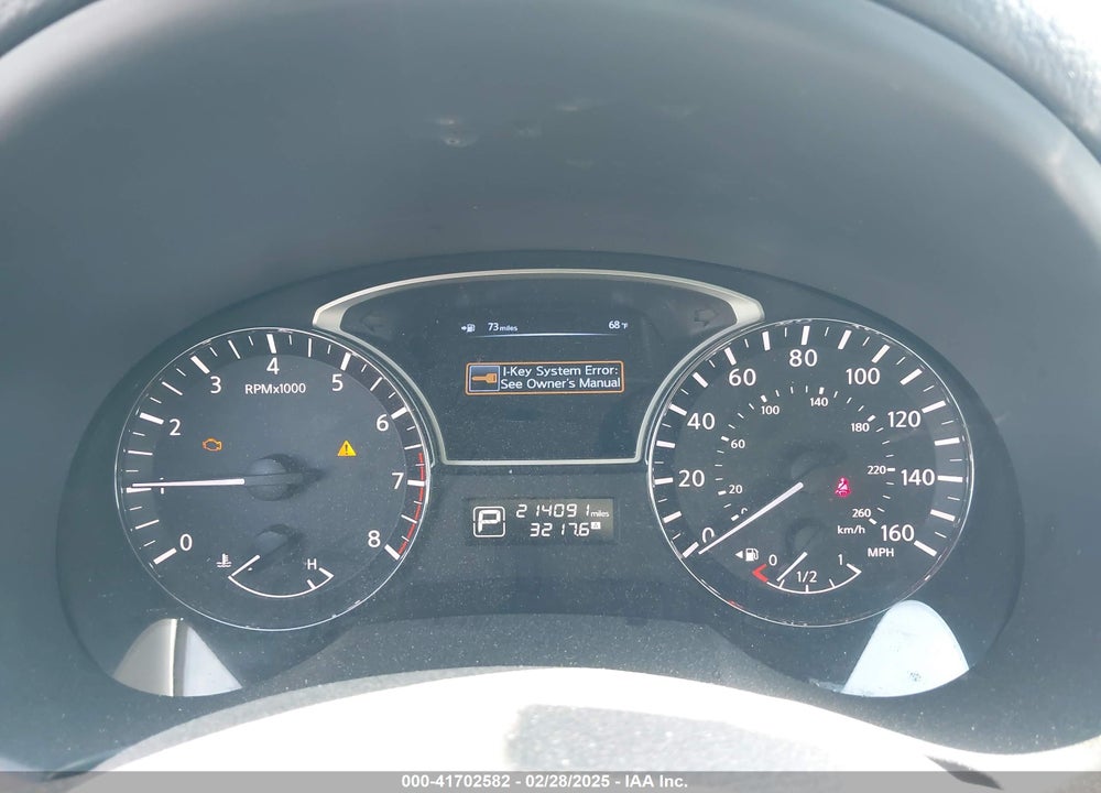 2013 NISSAN ALTIMA 2.5 SV VIN: 1N4AL3AP8DN524598