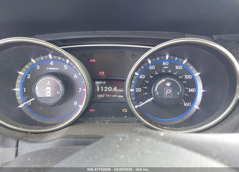 2013 HYUNDAI SONATA VIN: 5NPEC4AC5DH688566