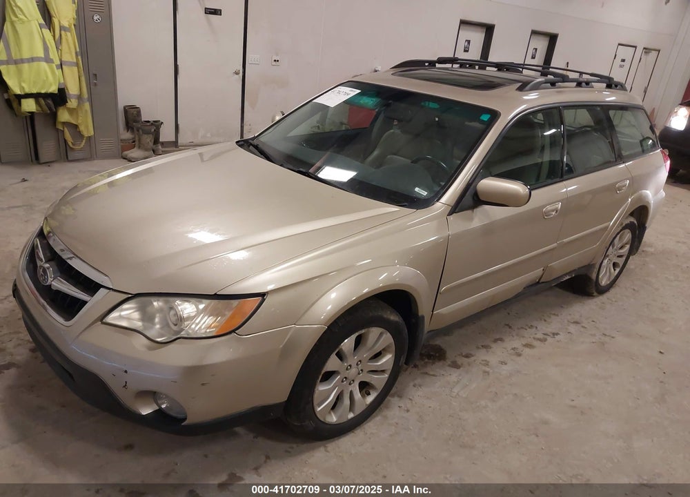 2008 SUBARU OUTBACK VIN: 4S4BP62C987353043