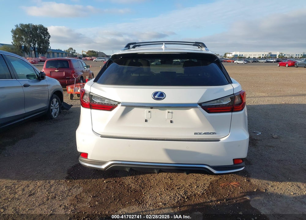 2022 LEXUS RX 450H VIN: 2T2HGMDA9NC081341