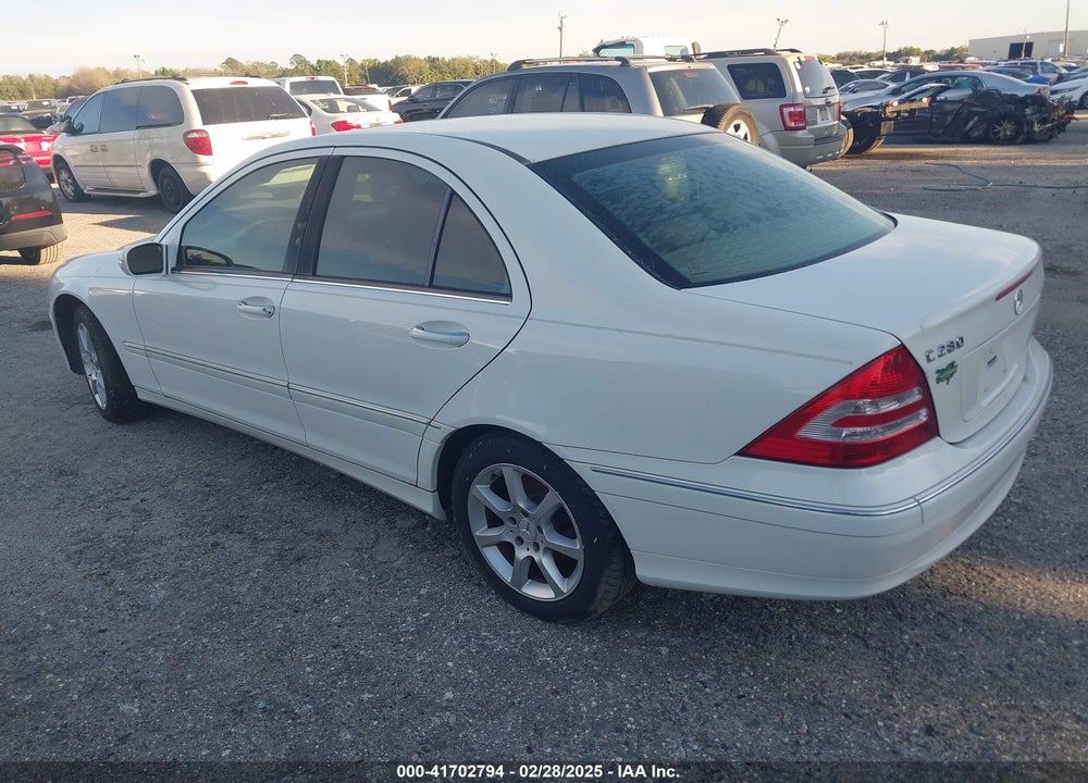 2007 MERCEDES-BENZ C 280 VIN: WDBRF54H47A935172