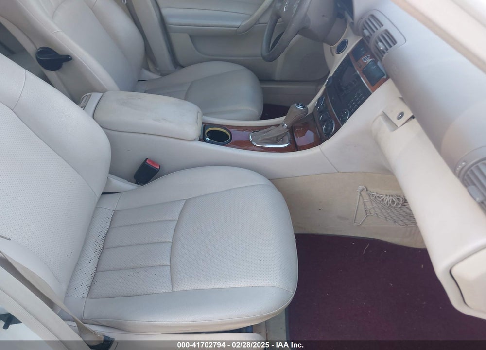 2007 MERCEDES-BENZ C 280 VIN: WDBRF54H47A935172