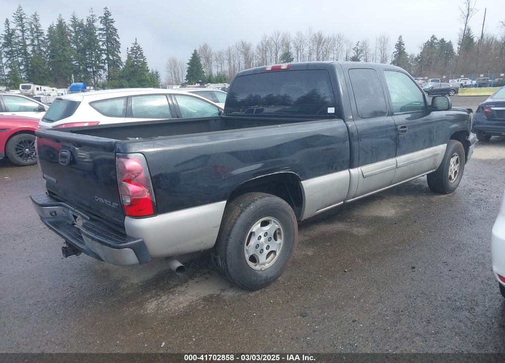 2004 CHEVROLET SILVERADO 1500 VIN: 1GCEK19T04Z340429