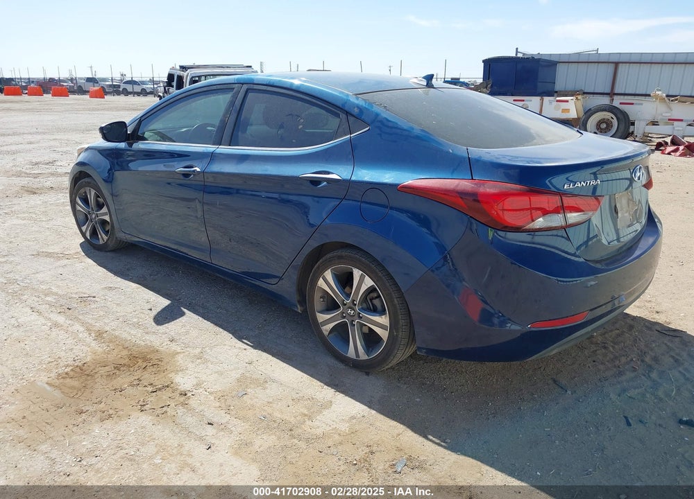 2014 HYUNDAI ELANTRA VIN: KMHDH4AH9EU072476
