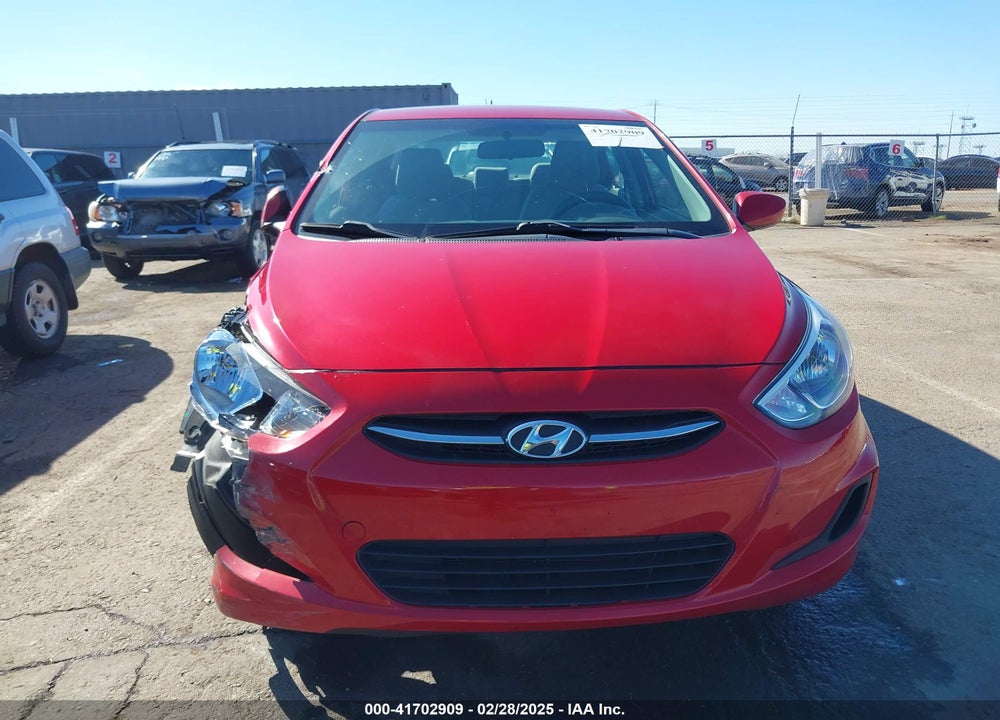 2017 HYUNDAI ACCENT VIN: KMHCT4AE0HU343722