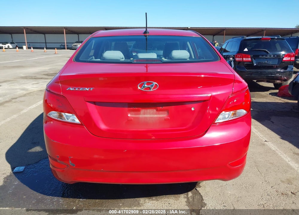 2017 HYUNDAI ACCENT VIN: KMHCT4AE0HU343722