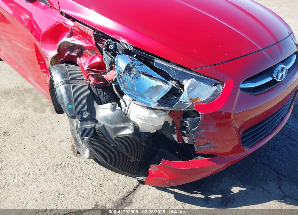 2017 HYUNDAI ACCENT VIN: KMHCT4AE0HU343722